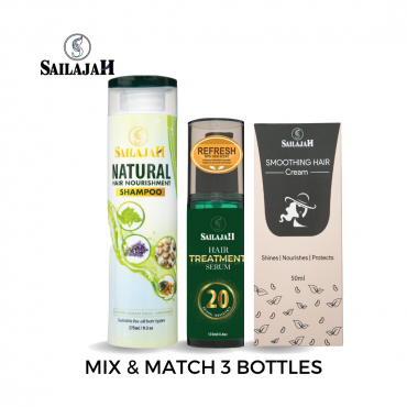  Sailajah Haircare Mix & Match 3 bottles