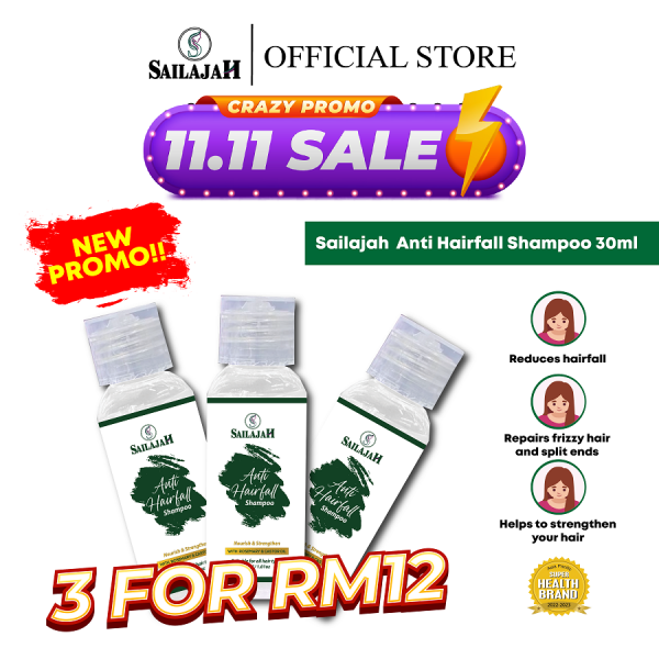 3 Mini Anti Hairfall Shampoo