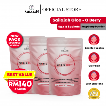 Triple pouch Gloo-C Berry 
