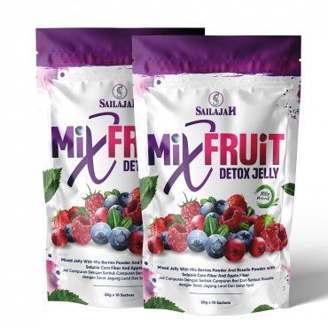 Sailajah Mix Fruit Detox Jelly DOUBLE PACK