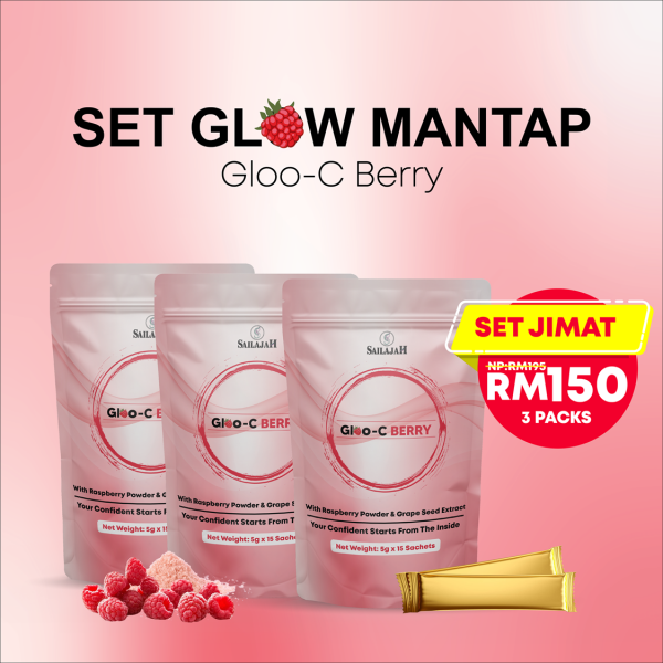 Triple pouch Gloo-C Berry 