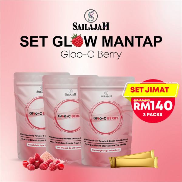 Triple pouch Gloo-C Berry 
