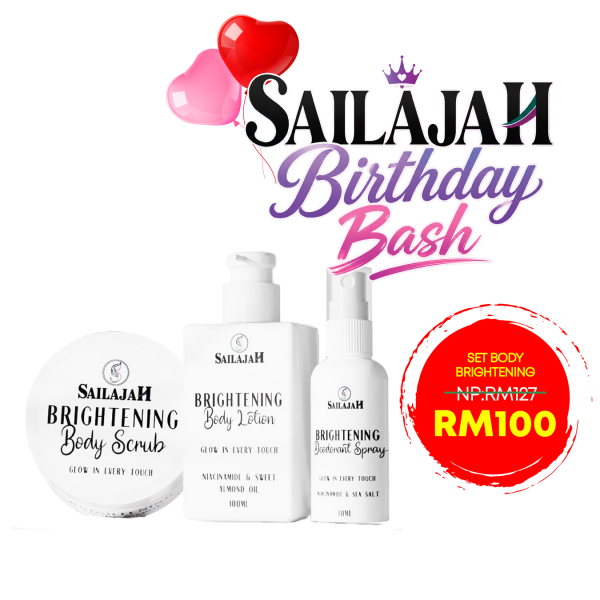Sailajah Brightening Bodycare Set
