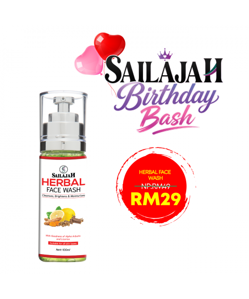  Herbal Face Wash...