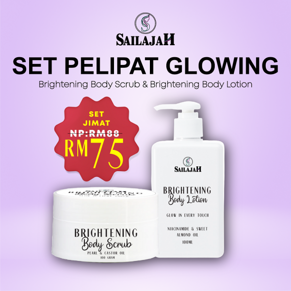 Brightening Scrub and Lotion 
