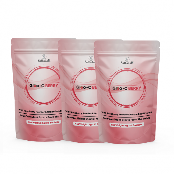 Triple pouch Gloo-C Berry 