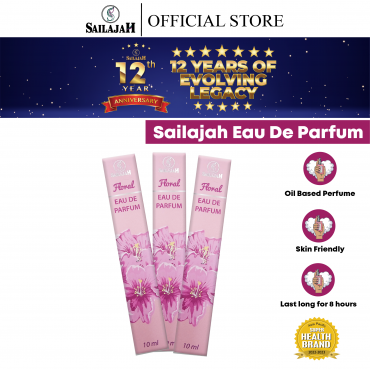 3 pcs Floral Eau De Parfum 10ml