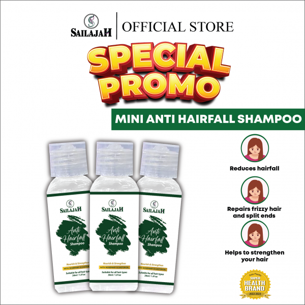 3 Mini Anti Hairfall Shampoo